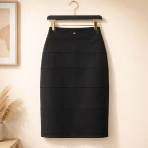 Lululemon Yoga Over High Waist Skirt Size 4 Black NWOT